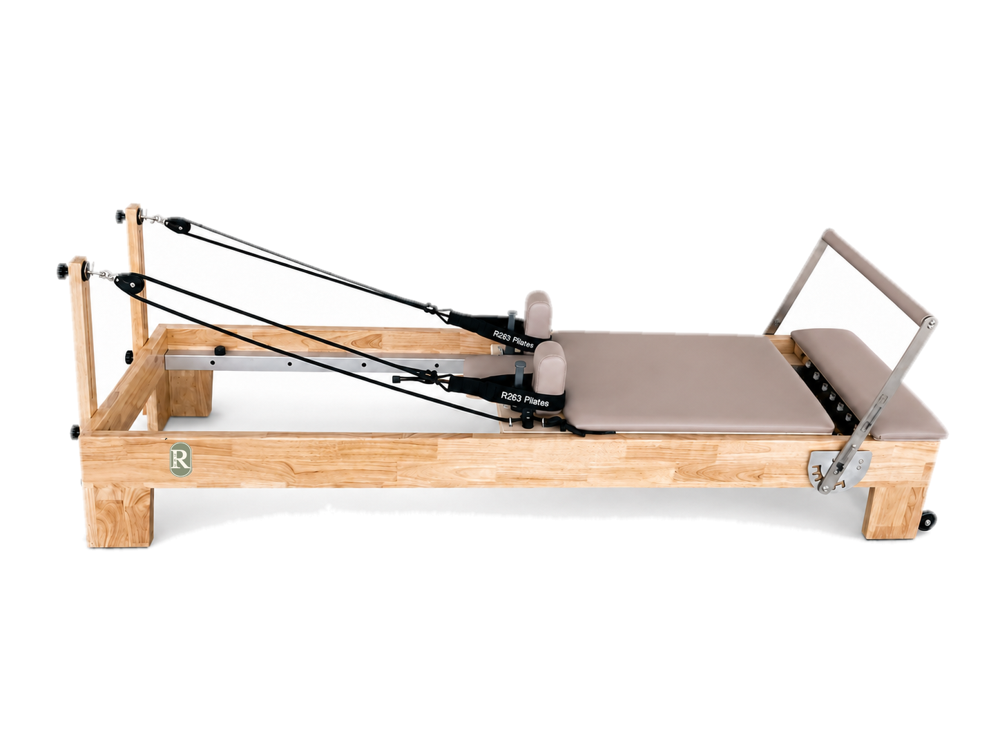 Wooden Pilates Reformer at R263 Pilates Bulawayo